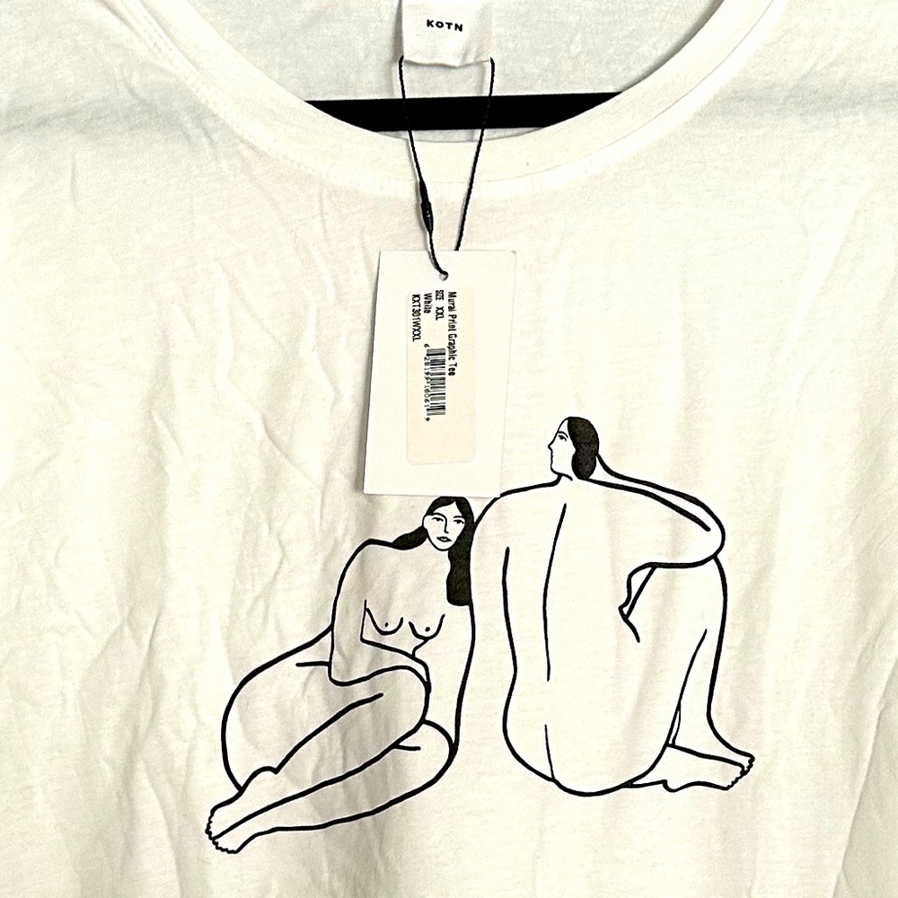 KNIX Mural Print Women top sz XXL - Picture 2 of 5